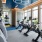 cardio equipment, treadmills and workout essentials found in the large fitness center