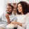 lifestyle image of a couple watching TV